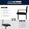 Flash Furniture Black Vinyl Stack Chair BT-516-1-VINYL-GG - alternate 8